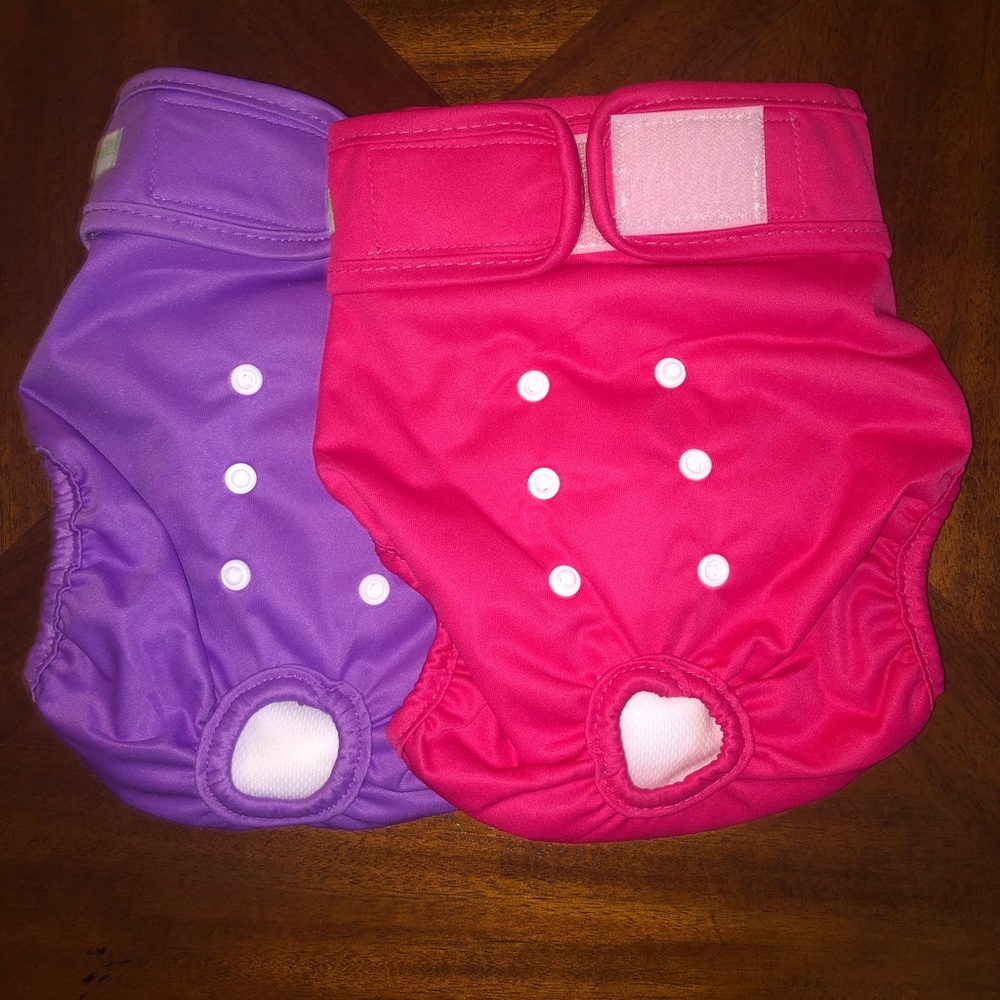 Dog Diapers, Reuseable-Size Large